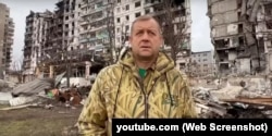 Крымский бизнесмен Олег Зубков в оккупированном и разбомбленном армией РФ Мариуполе, январь 2023 года