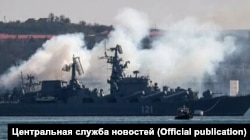 Российский крейсер «Москва». Архивное фото