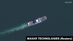 Паром в Керченском проливе, 12 октября 2022 года