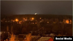 Адна з папярэдніх дронавых атак Украіны на Бранскую вобласьць. Ілюстрацыйнае фота