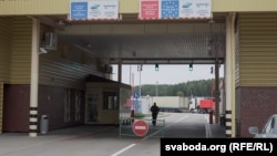 Памежны пераход на літоўска-беларускай мяжы. Ілюстрацыйнае фота