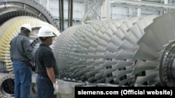 Газовая турбина  Siemens 