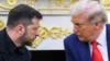 Владимир Зеленский и Дональд Трамп во время встречи в Белом доме, 18 августа 2025 года