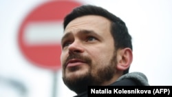 Russian opposition politician Ilya Yashin (file photo)