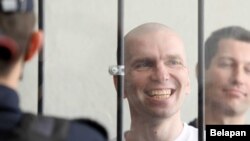 Яўген Афнагель у судзе