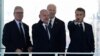 Кір Стармэр, Оляф Шольц, Джо Байдэн, Эманюэль Макрон, Бэрлін, 18 кастрычніка 2024 