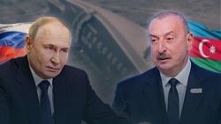 Владимир Путин и Ильхам Алиев. Коллаж