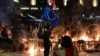 Poliția a tras cu gaze lacrimogene și tunuri de apă la un mare protest la Tbilisi 