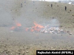 په خوست کې نشه يي توکي او تاریخ تېره درمل وسوځول شول