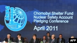 Міжнародная чарнобыльская канфэрэнцыя. Кіеў, 19 красавіка 2011 г.