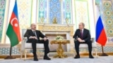 Путин и Алиев 9 октября 2025
