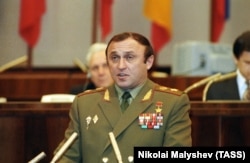 პაველ გრაჩოვი, რუსეთის თავდაცვის მინისტრი, 1992 წ.