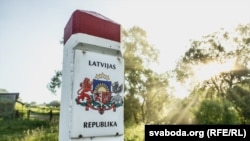 Беларуска-латвійская мяжа. Ілюстрацыйнае фота