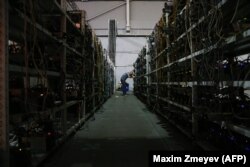 Майнінгавая фэрма расейскага бізнэсоўца Дзьмітрыя Марынічава ў Маскве