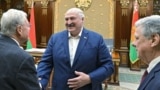 Кіт Келаг, Аляксандар Лукашэнка, Джон Коўл. Менск, 21 чэрвеня 2025 году