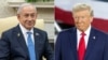 Биньямин Нетаньяху и Дональд Трамп (коллаж, архив)